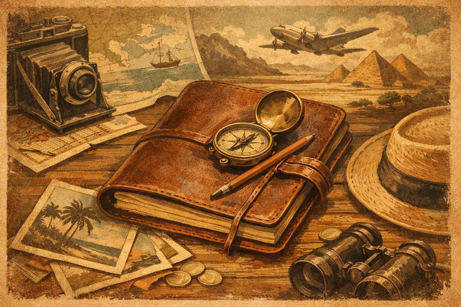Why a Travel Journal Leather Cover Matters