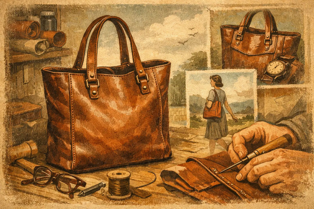 Why an Artisan Leather Tote Bag Lasts