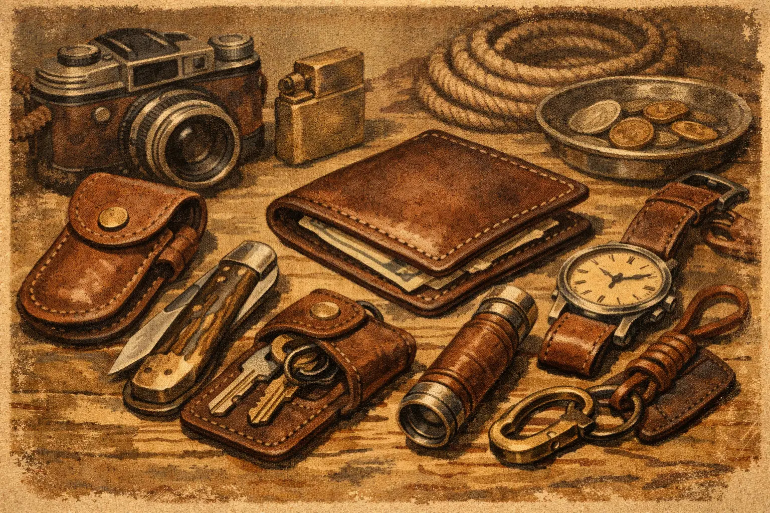 Leather EDC Accessories Worth Carrying