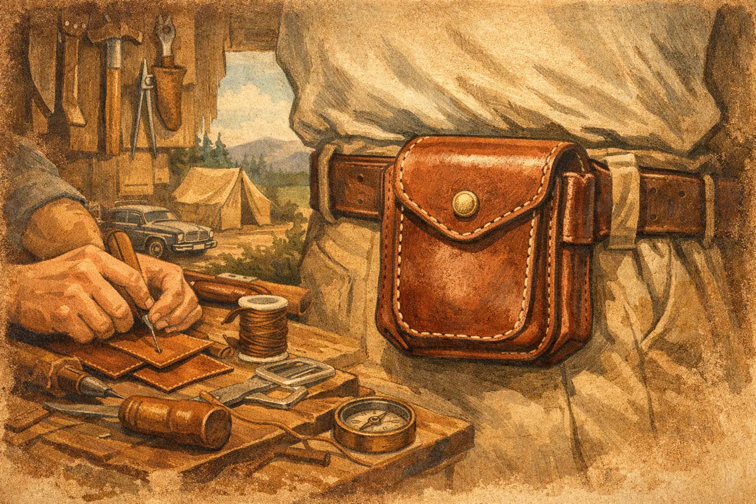 Why Choose a Handmade Leather Belt Pouch