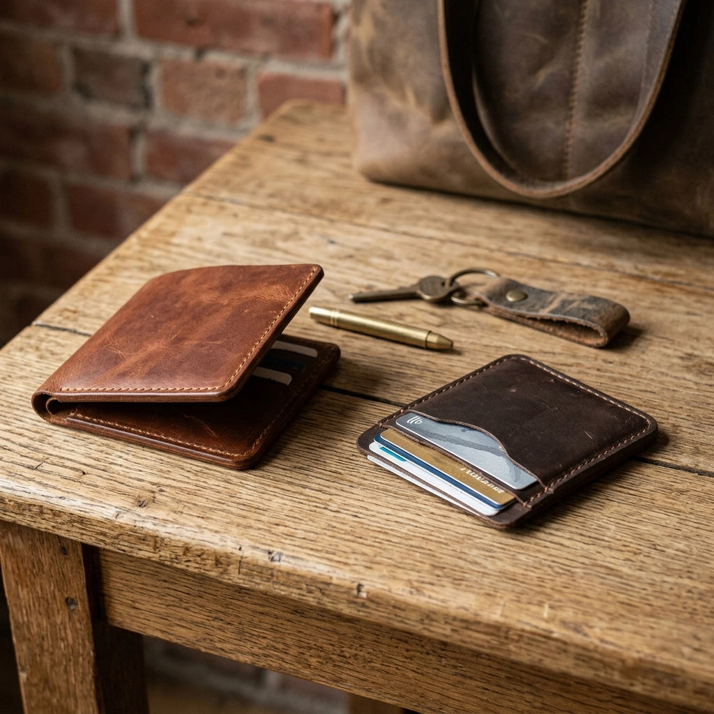 [HERO] Minimalist Leather Wallet vs. Leather Card Sleeve: Which Is Better For Your Daily Carry?