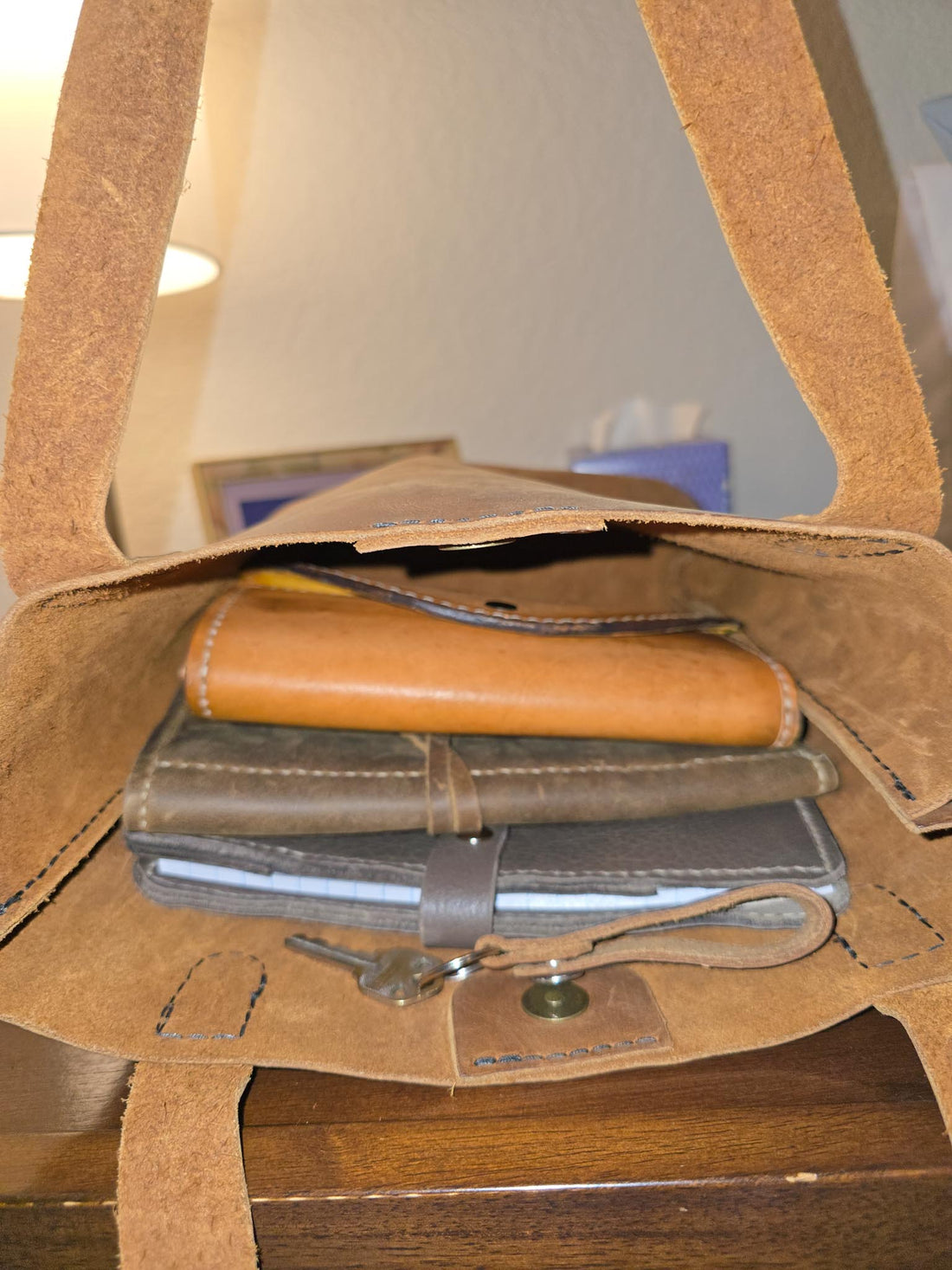 Spring Adventures: Why the Rustic Leather Tote is Your Perfect Farmers Market Companion