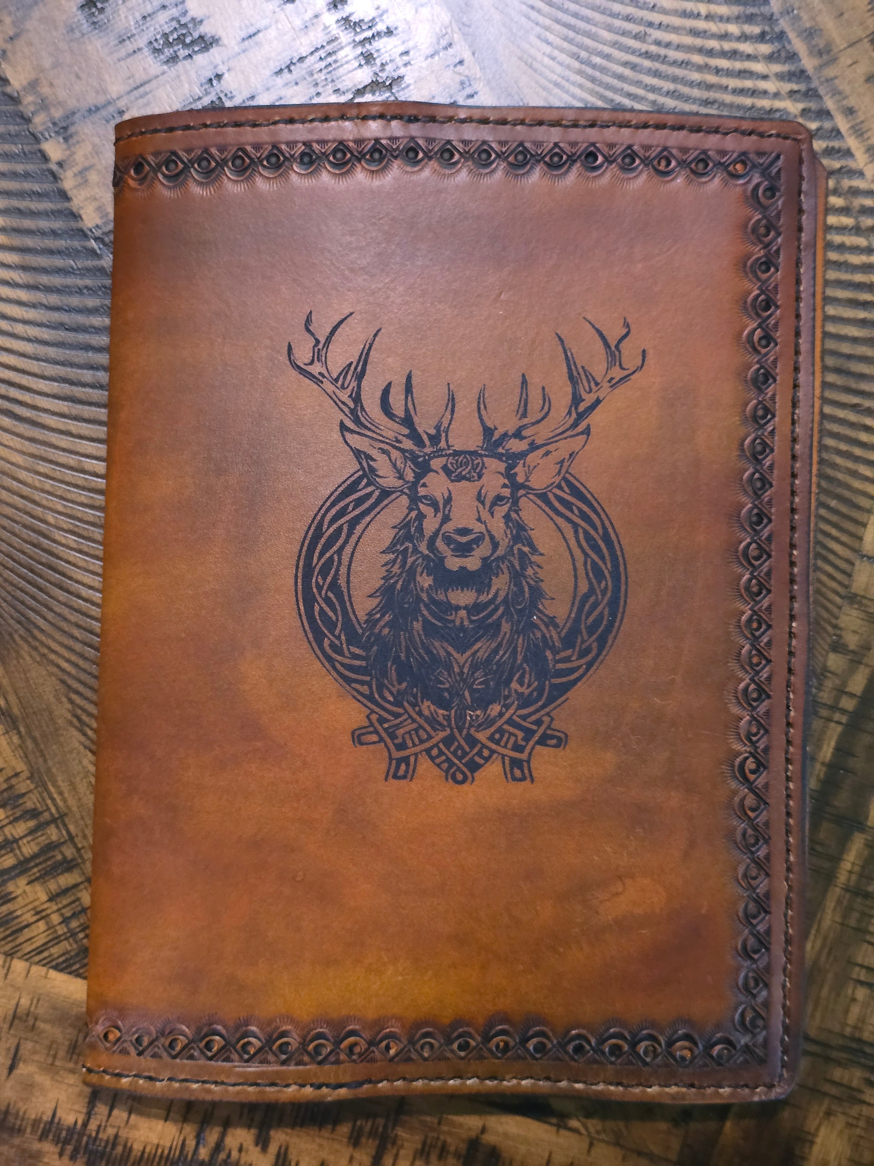 Large Leather Journal Cover